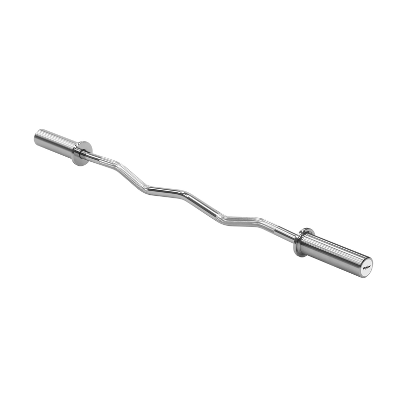 Rebel olympisk curlstang 120 cm, 6 kg til biceps og triceps trænin
