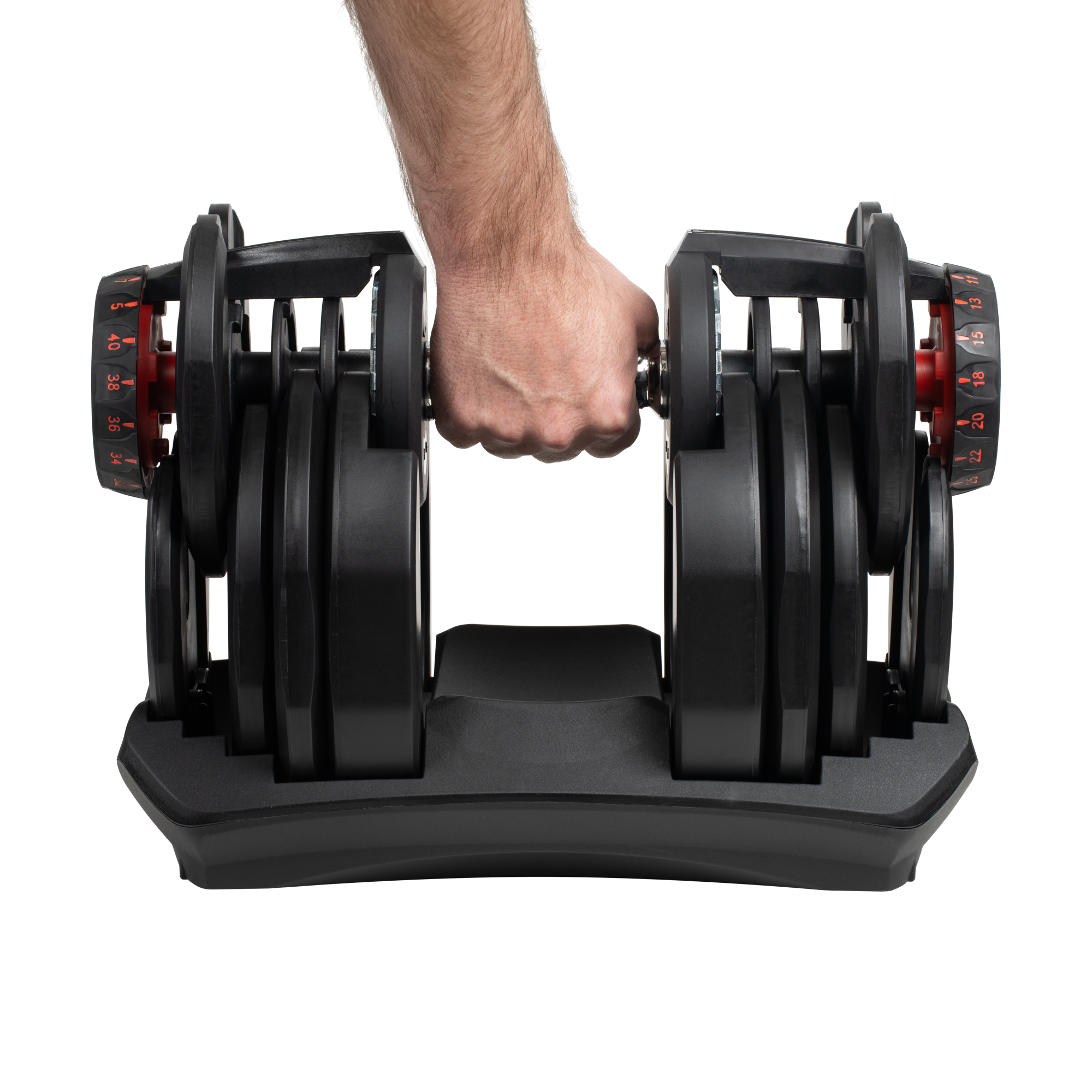 Rebel Active Pro Justerbar Håndvægt 1x40 kg – Hjemmegym Komplet gym4all