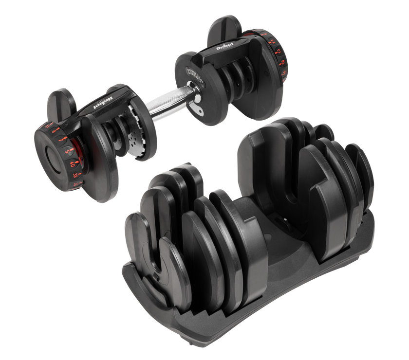 Rebel Active Pro Justerbar Håndvægt 1x40 kg – Hjemmegym Komplet gym4all