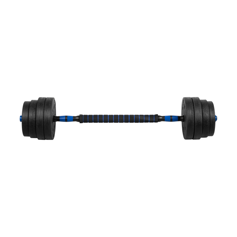Justerbare bituminøse håndvægte med forbindelse 2x15kg Rebel gym4all