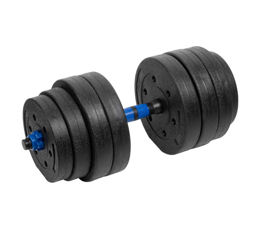 Rebel Justerbare Bituminøse Håndvægte 2x20kg - Forbindelse Premium gym4all