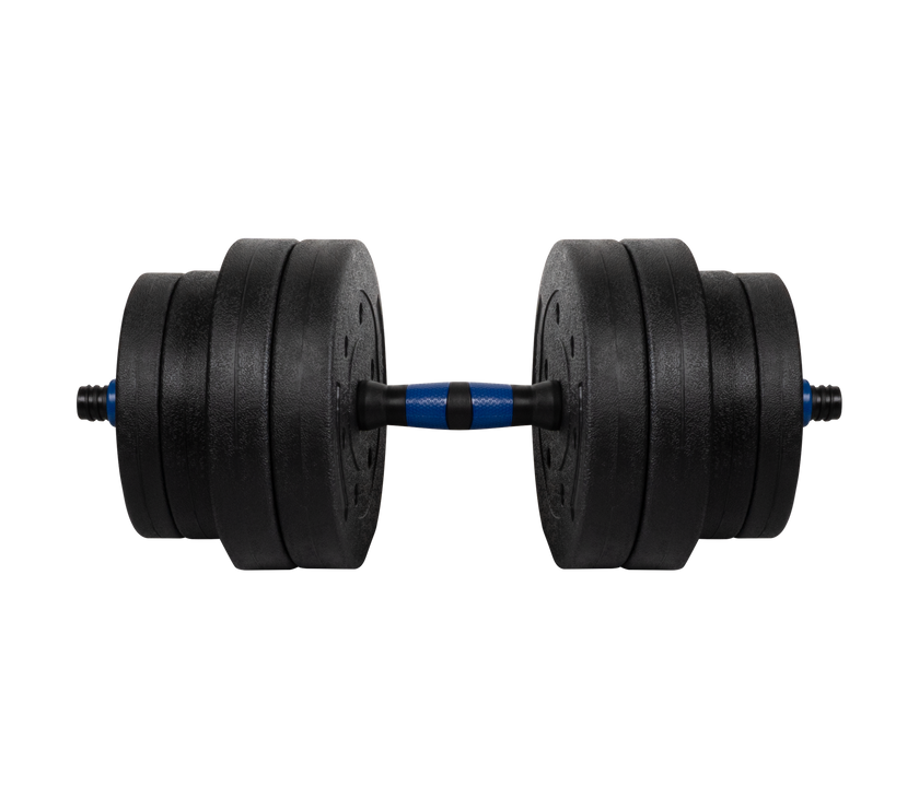 Rebel Justerbare Bituminøse Håndvægte 2x20kg - Forbindelse Premium gym4all