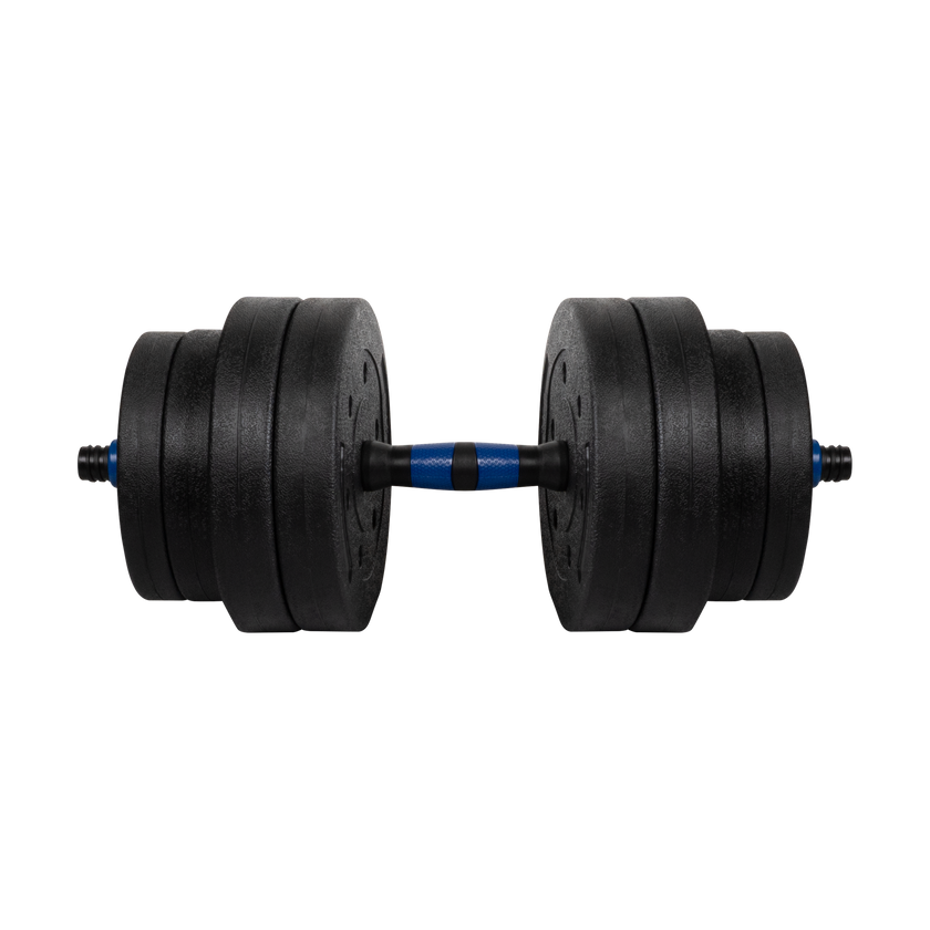 Rebel Justerbare Bituminøse Håndvægte 2x20kg - Forbindelse Premium gym4all