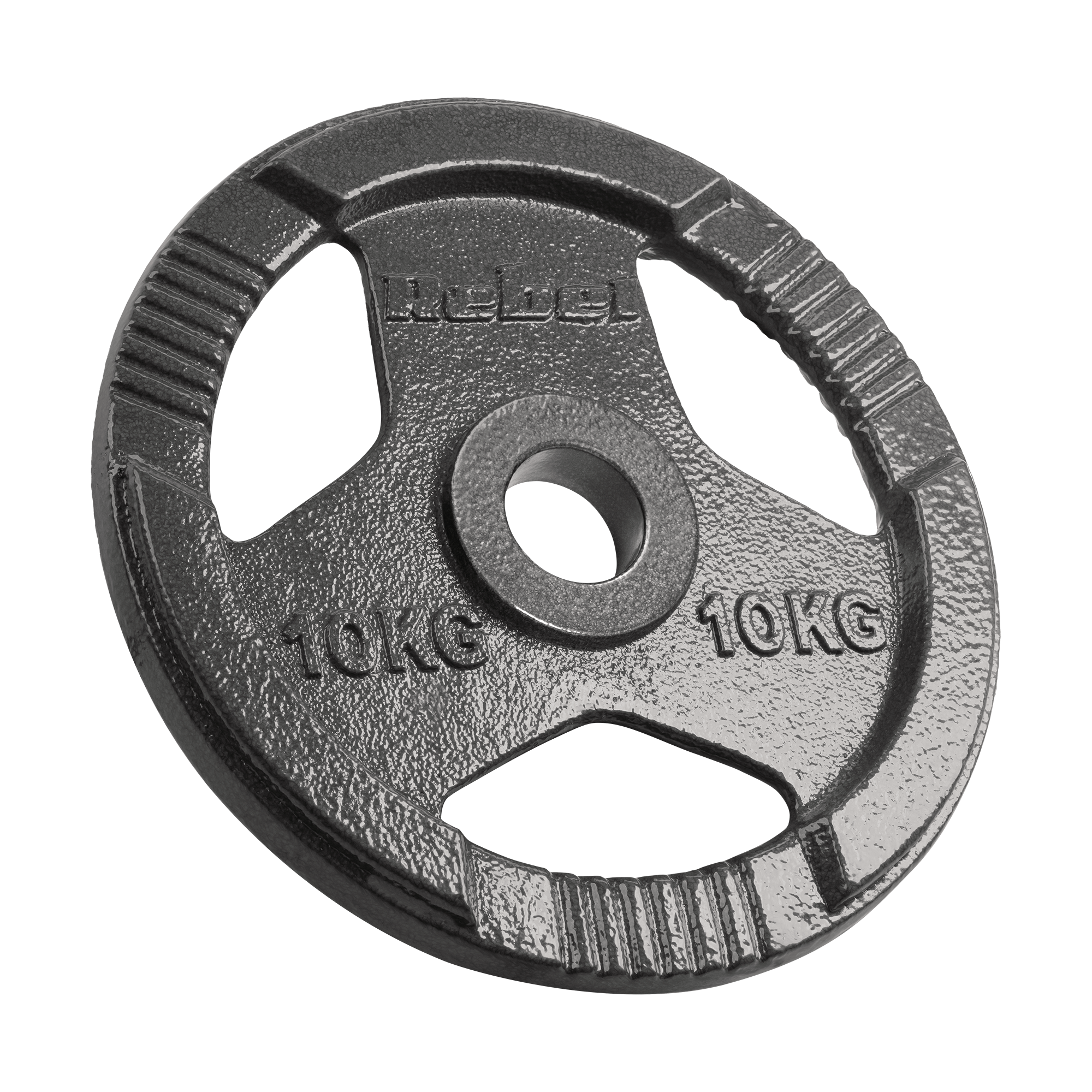 Vægtskiver 2x10kg med Håndtag 51 mm gym4all