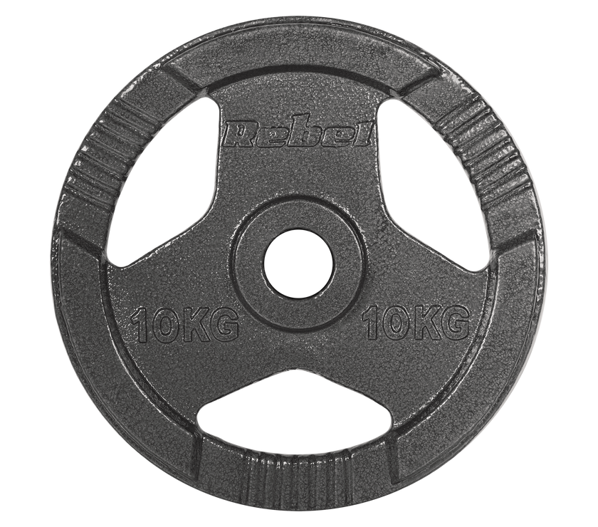 Vægtskiver 2x10kg med Håndtag 51 mm gym4all