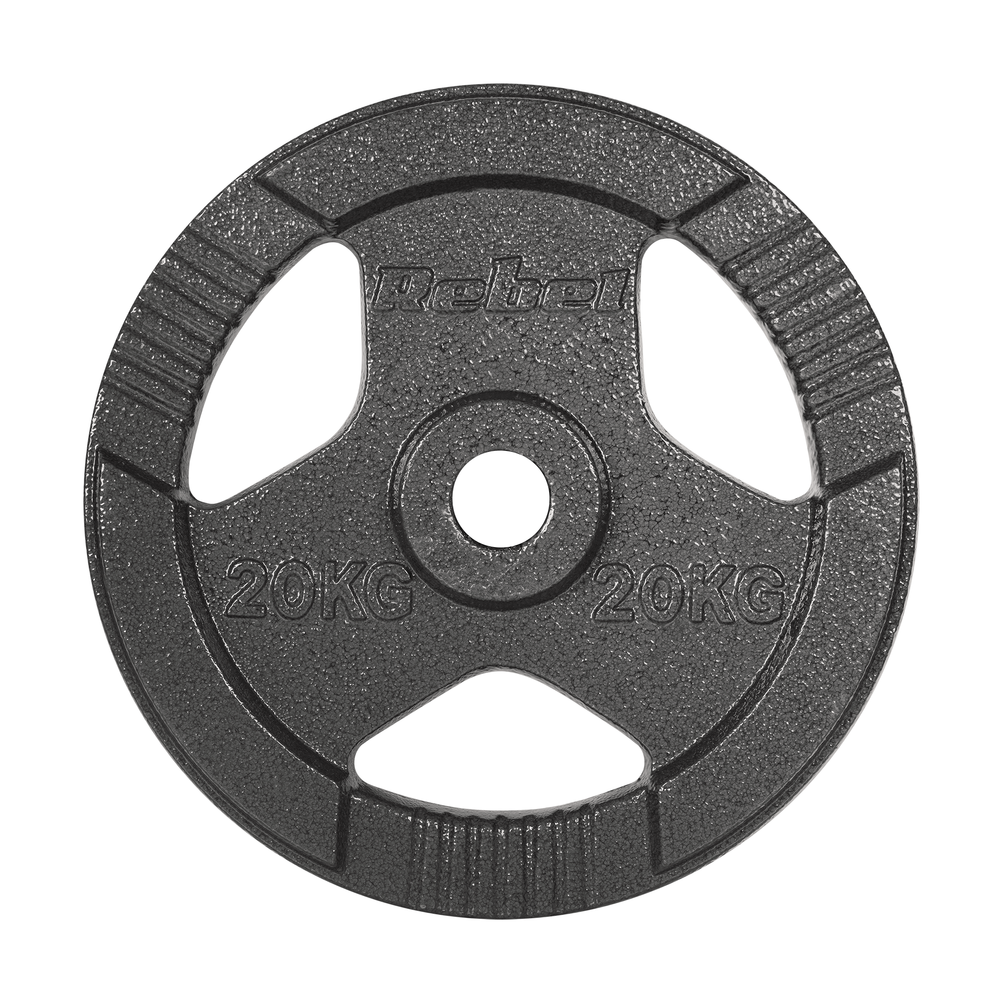 Vægtskiver 20kg med Håndtag 51 mm gym4all