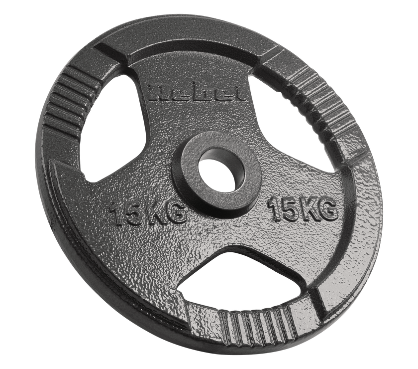 Vægtskiver 2x15kg med Håndtag 51 mm gym4all