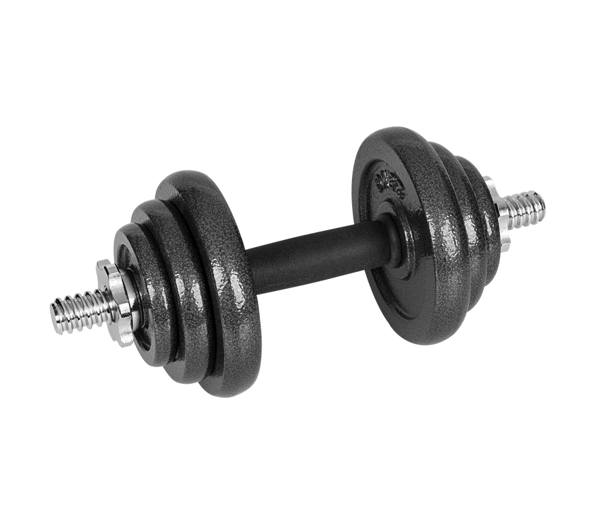 Håndvægte 2x10kg i en kuffert gym4all