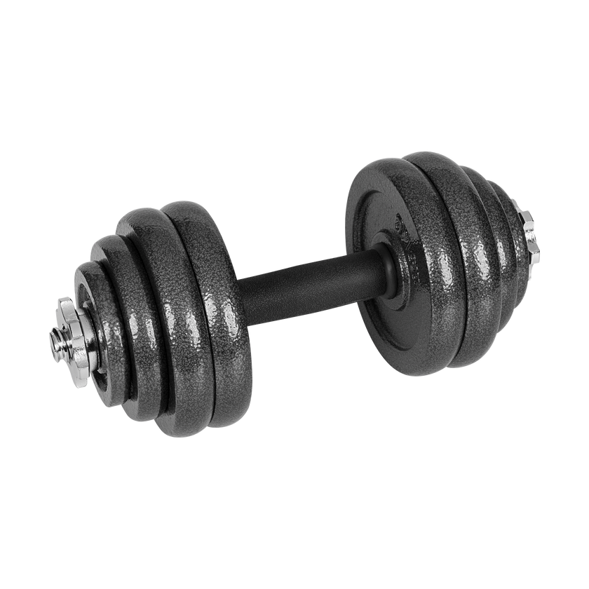 Håndvægte 2x15kg i en kuffert gym4all