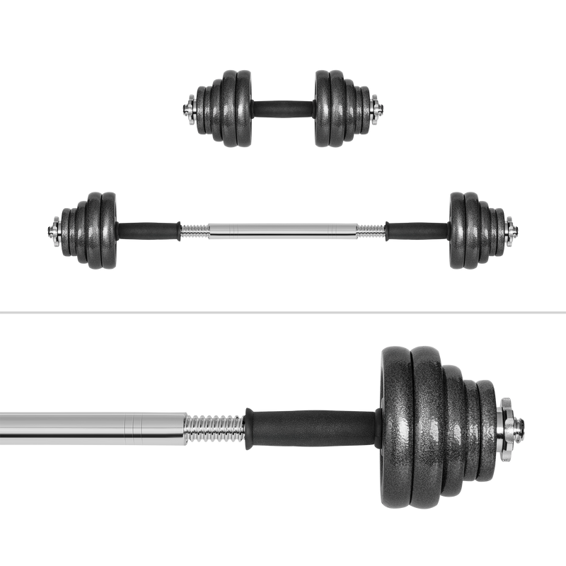Håndvægte 2x15kg i en kuffert gym4all