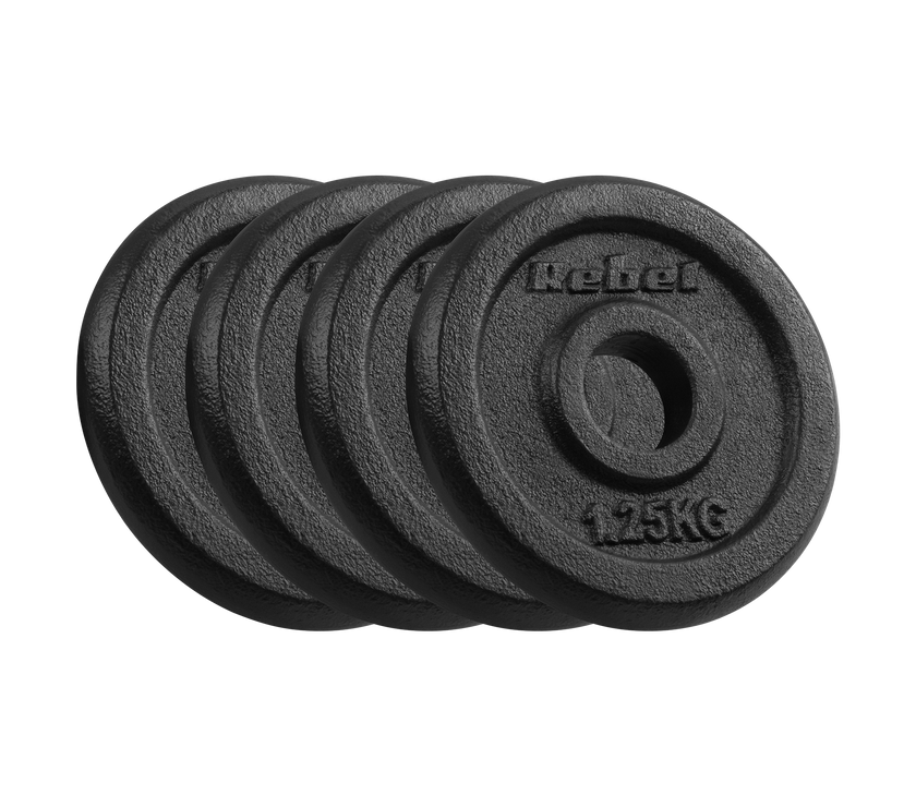 Vægtskiver  4x1,25kg 31mm gym4all