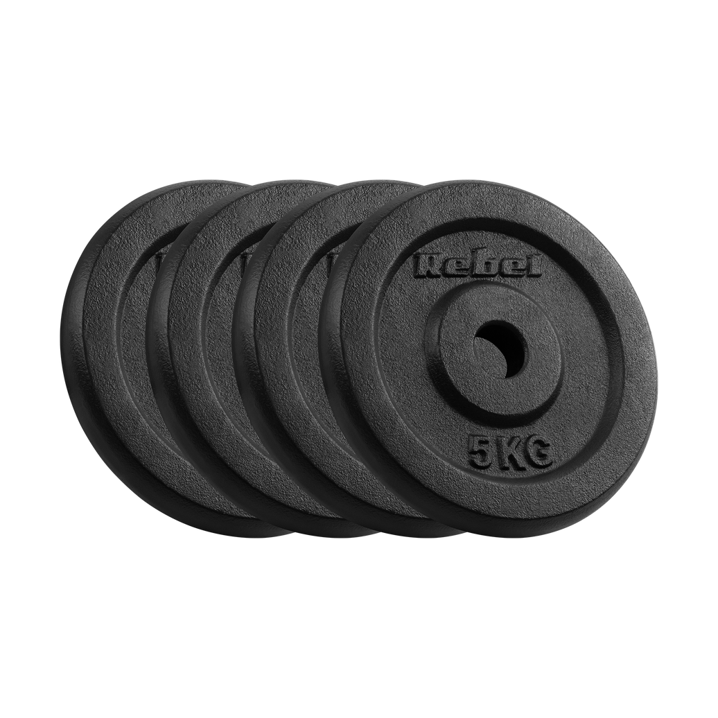 Vægtskiver  4x5kg 31mm gym4all
