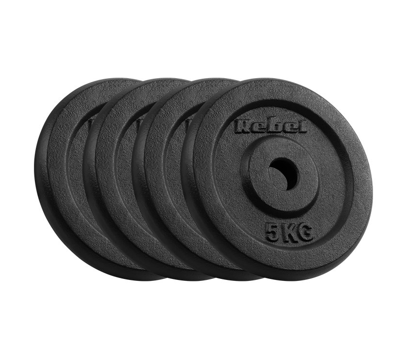 Vægtskiver  4x5kg 31mm gym4all