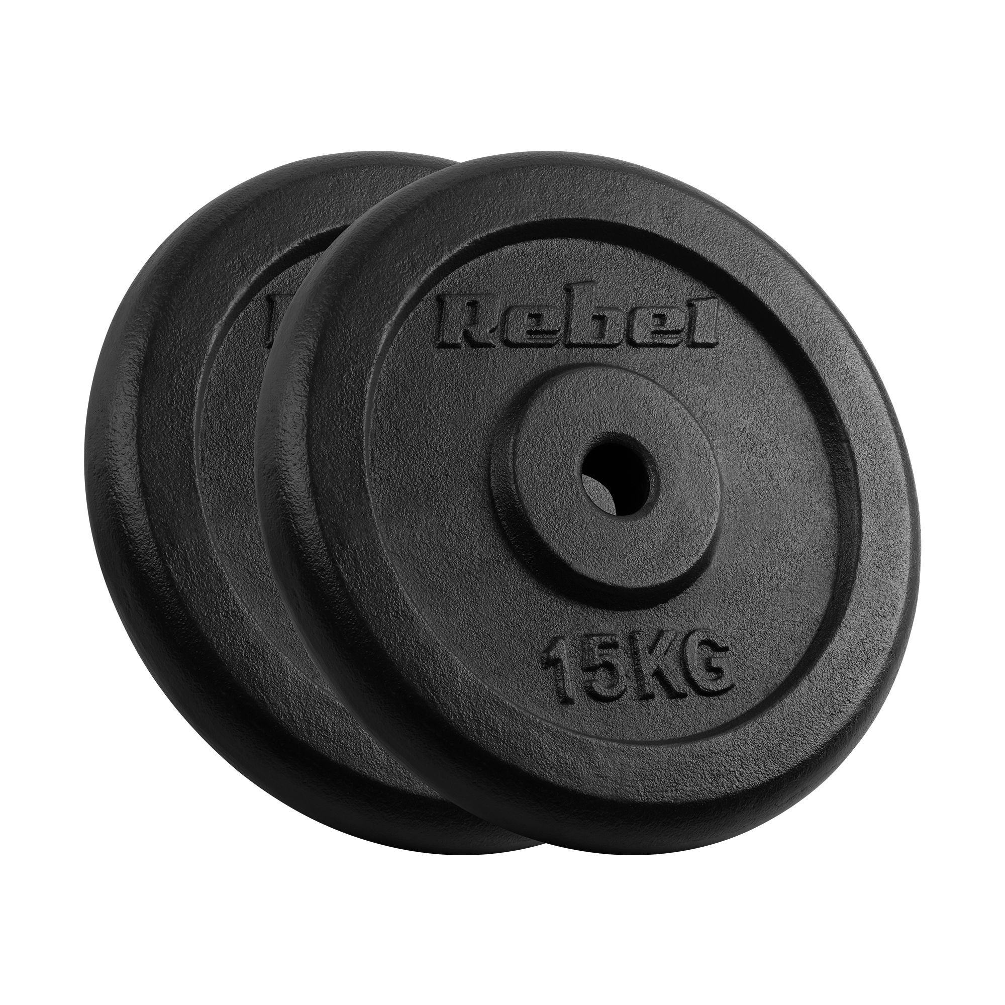 Vægtskiver  2x15kg gym4all