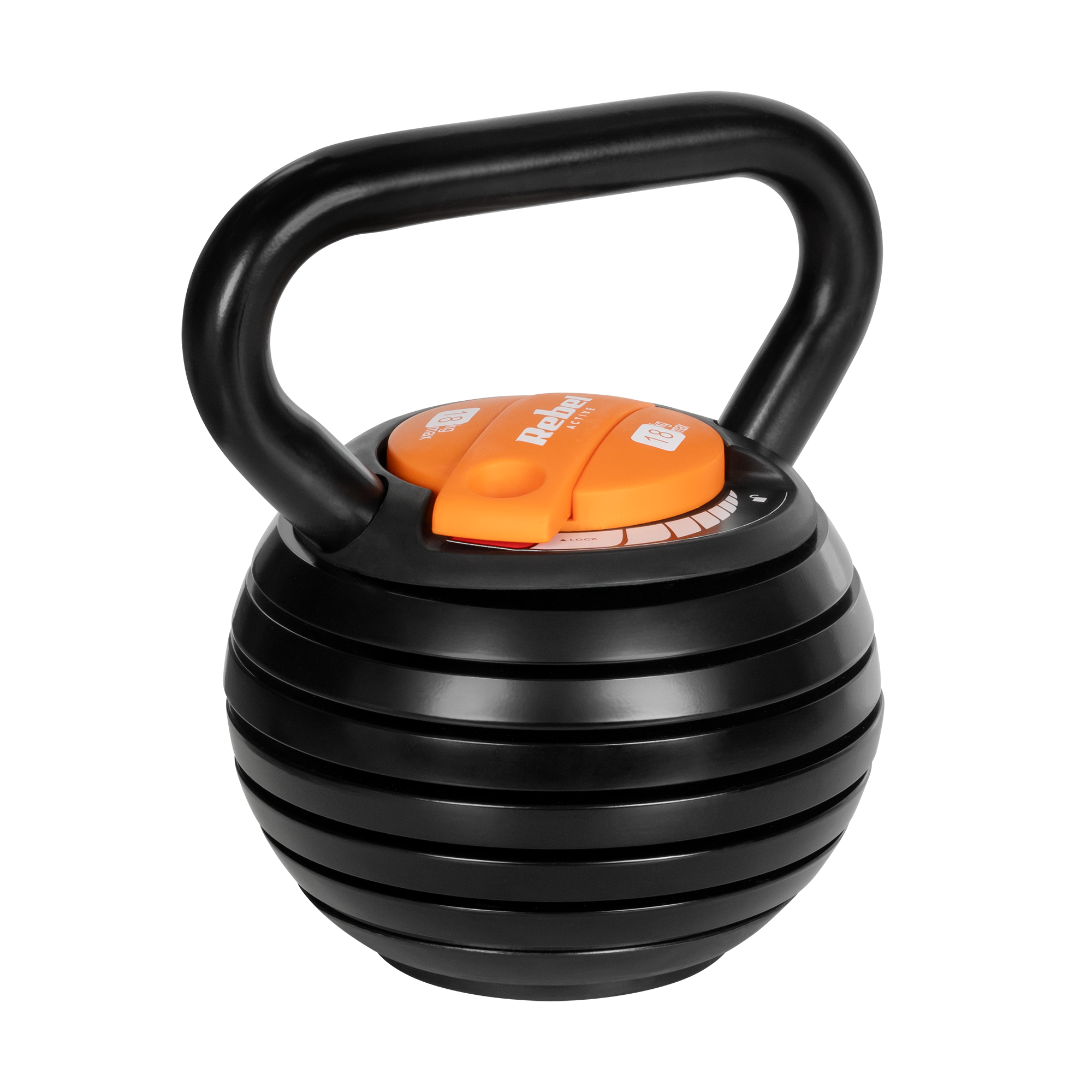 Kettlebell Støbejerns Regulated 18kg gym4all