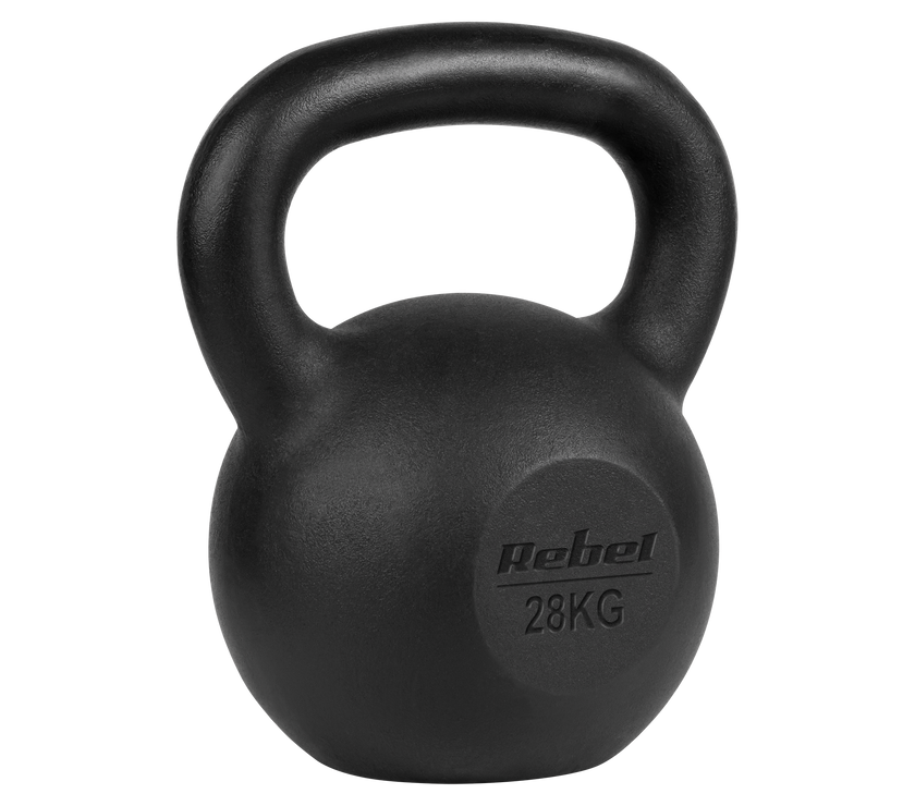 Kettlebell 28 kg Støbejerns gym4all