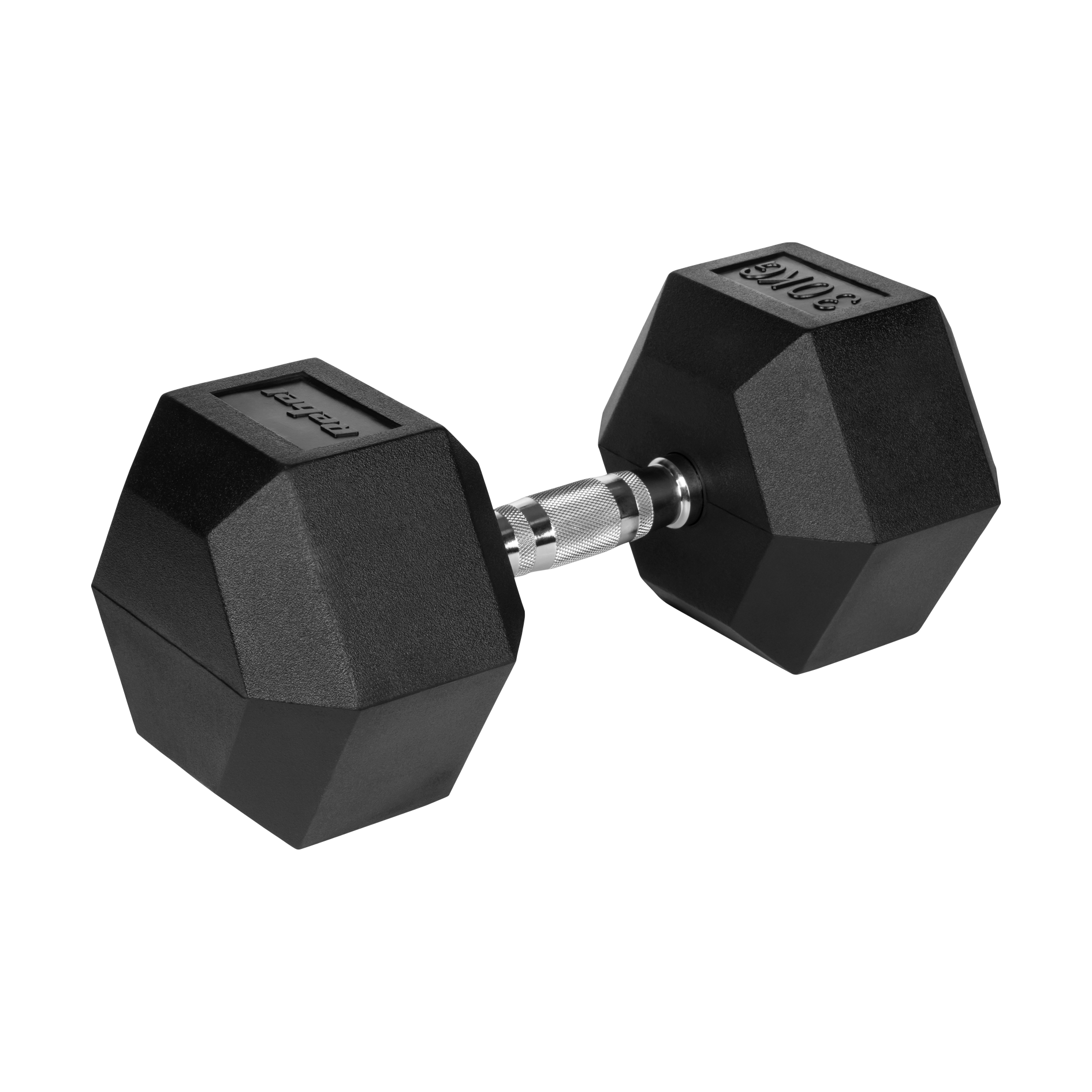 Hexagon Håndvægte 30kg - Gummibelagte Håndvægte til Hjemmetræning gym4all