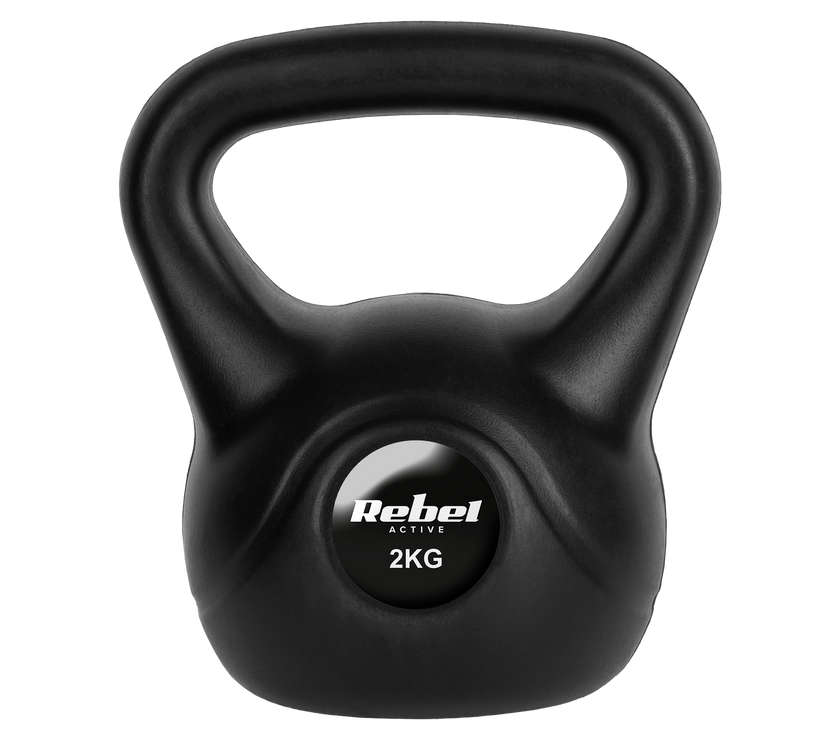 Kettlebell 2kg Rebel - Professionel Træningsudstyr til Styrketræning gym4all