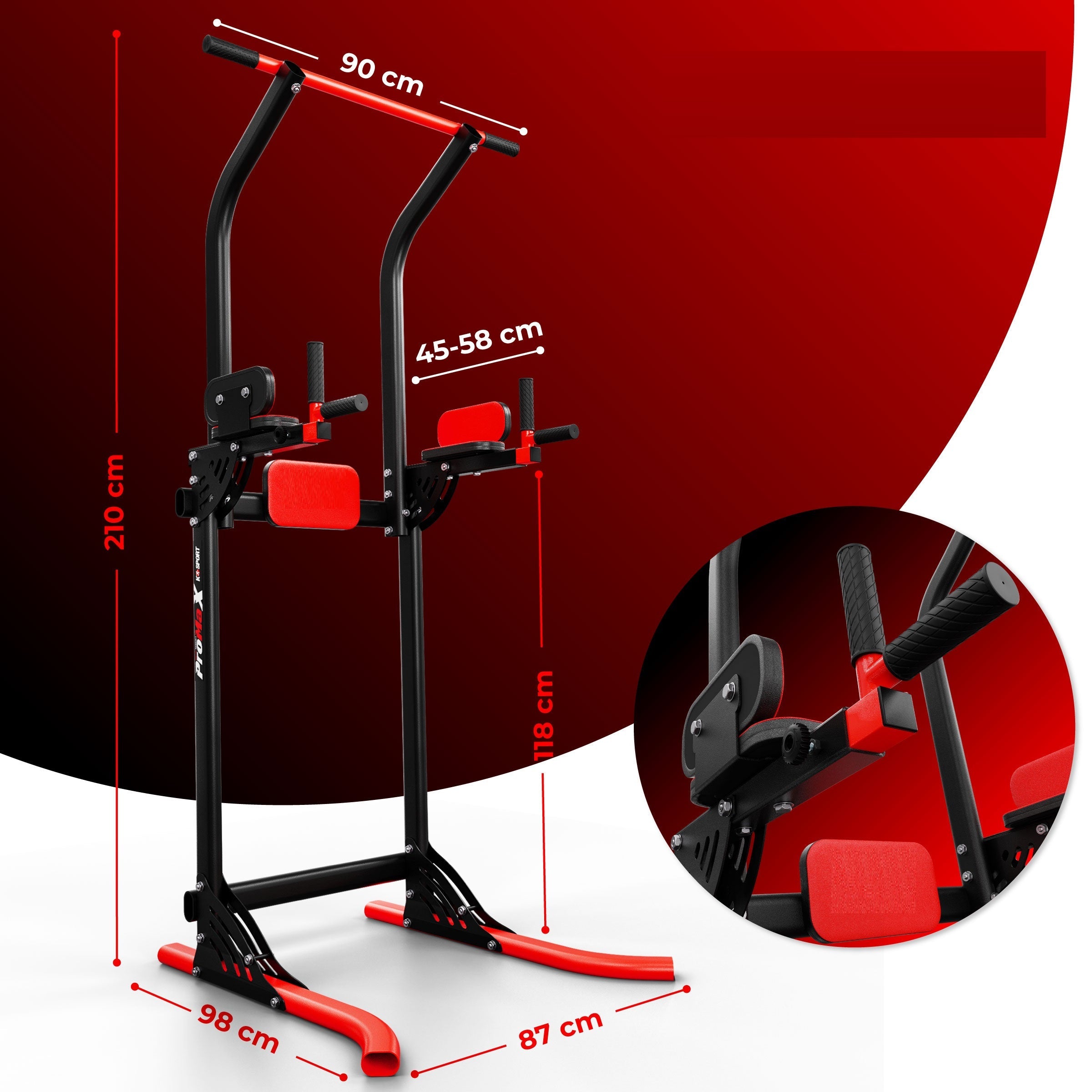 Pull up Bar Dips gym4all