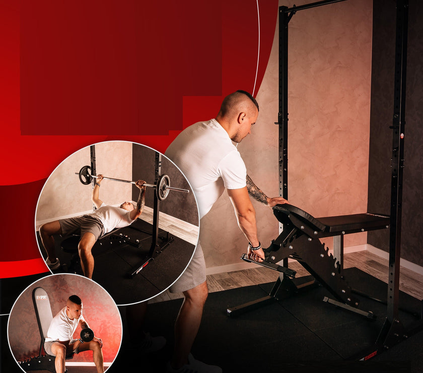 Regulated Træningsbænk gym4all