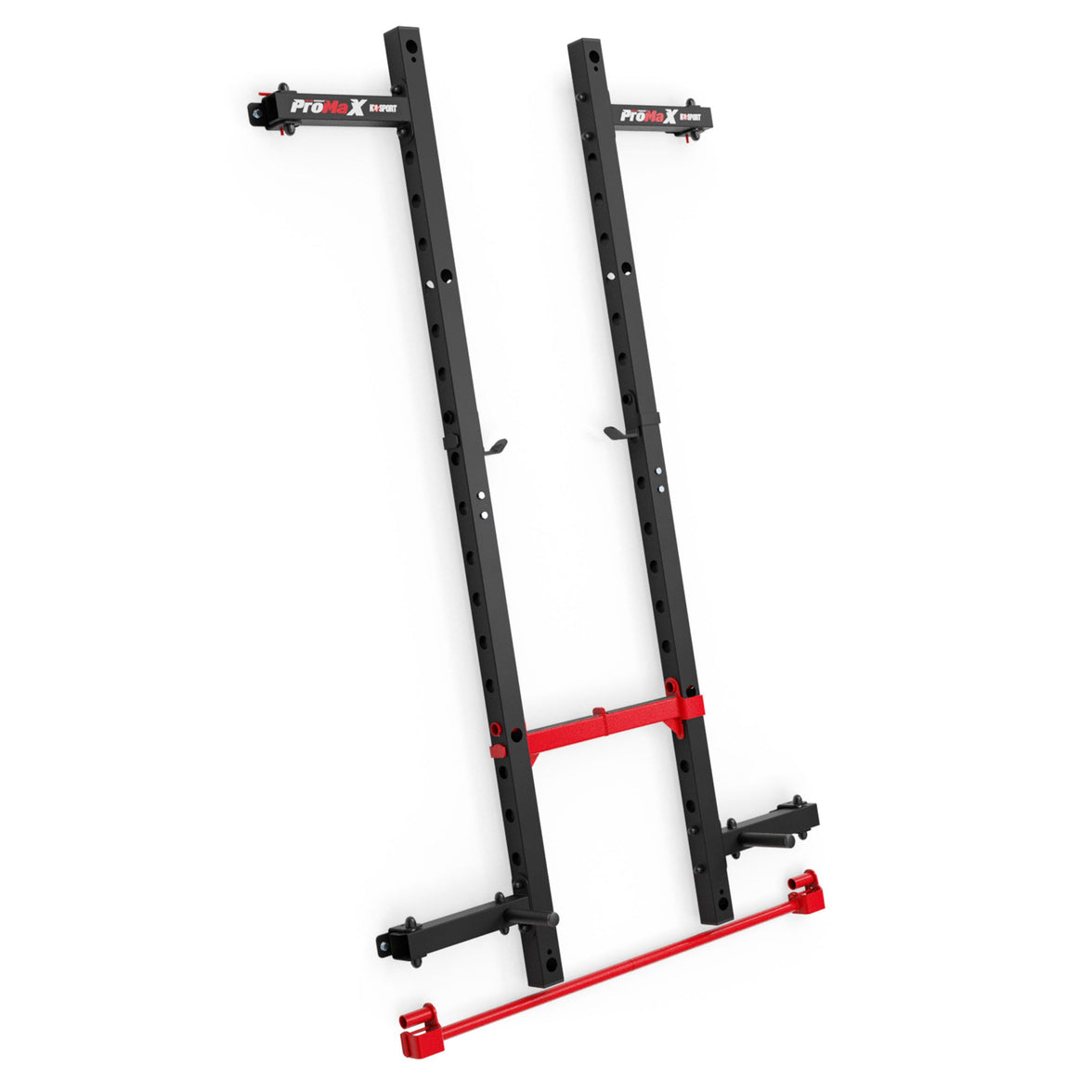 FX001 Foldbart Vægmonteret Squat Rack – Pladsbesparende Homegym gym4all