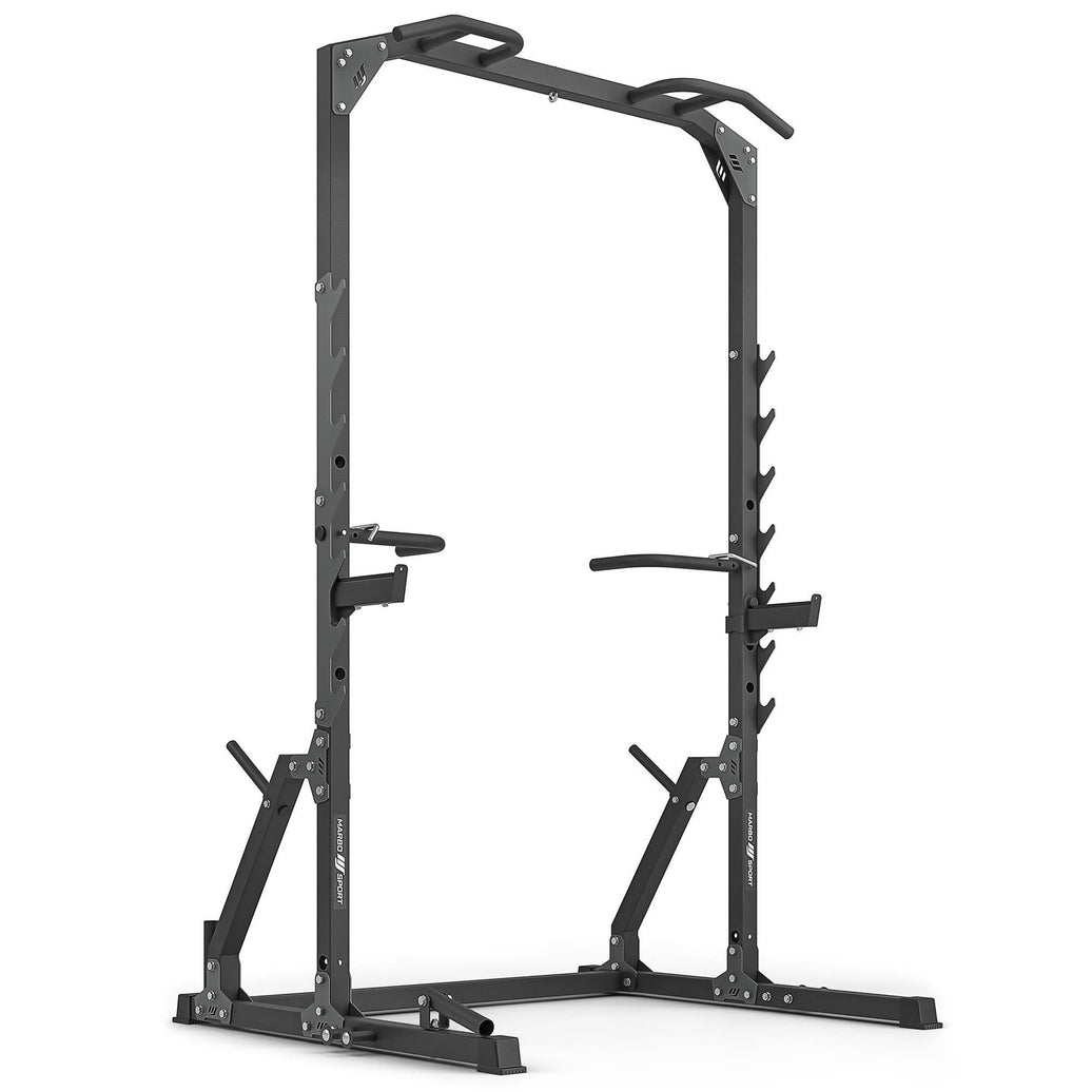 Semi-Pro Squat half-rack med pull-up stang og dip-station gym4all