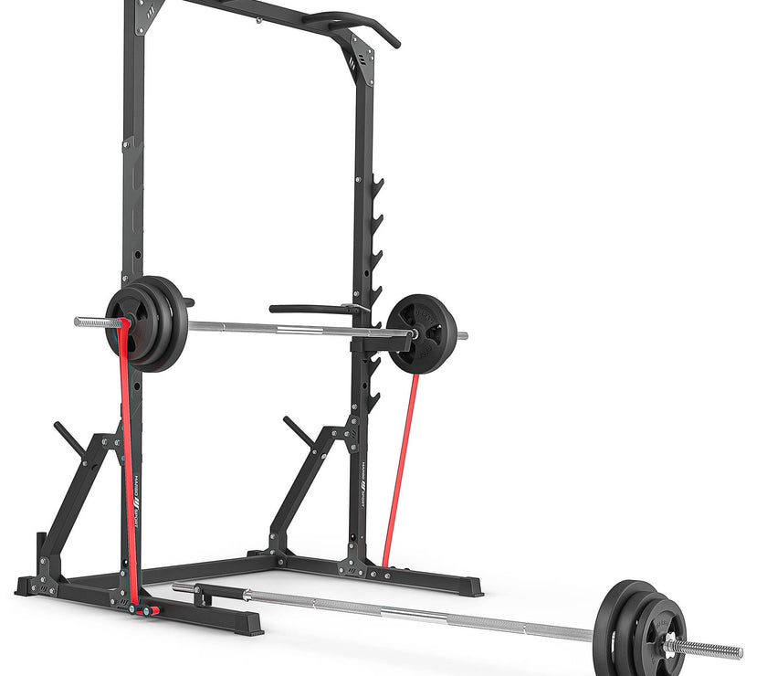 Semi-Pro Squat half-rack med pull-up stang og dip-station gym4all