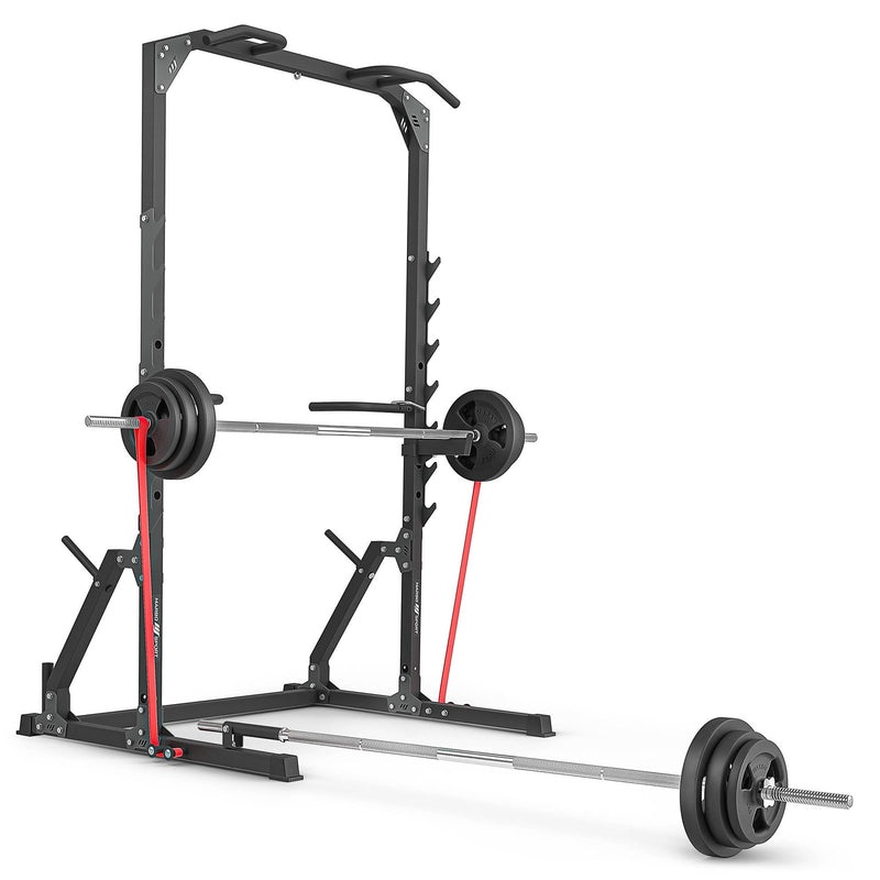 Semi-Pro Squat half-rack med pull-up stang og dip-station gym4all