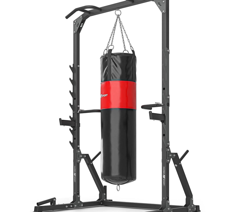 Semi-Pro Squat half-rack med pull-up stang og dip-station gym4all