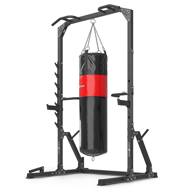 Semi-Pro Squat half-rack med pull-up stang og dip-station gym4all