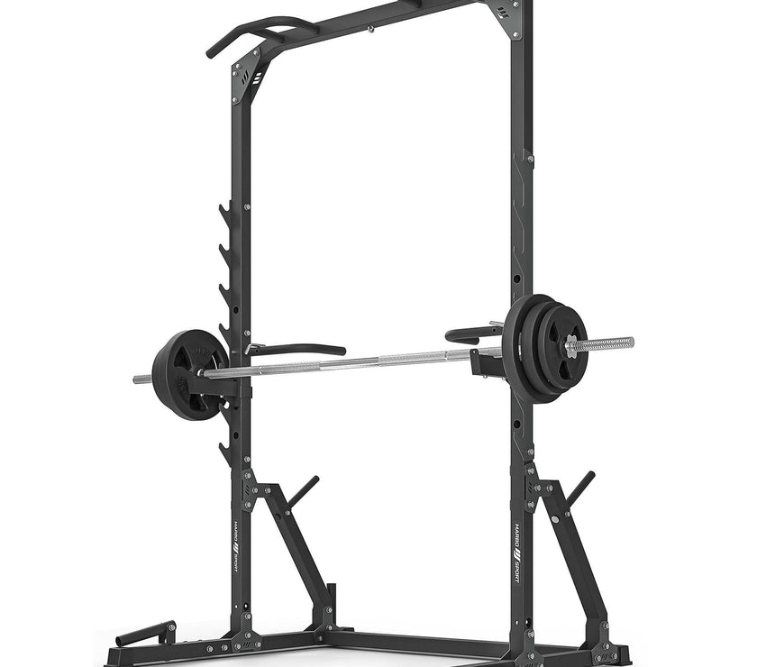 Semi-Pro Squat half-rack med pull-up stang og dip-station gym4all