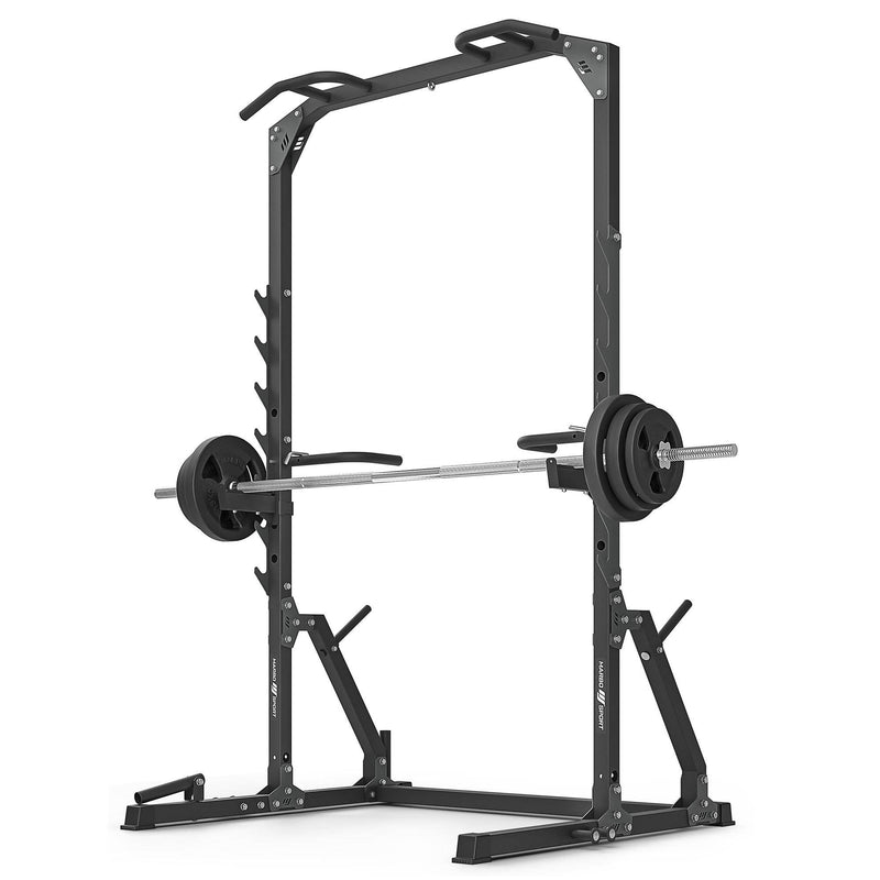 Semi-Pro Squat half-rack med pull-up stang og dip-station gym4all