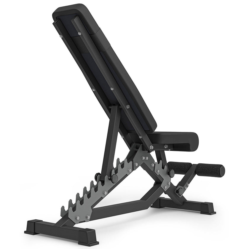 Semi-Pro Dobbelt-justerbar skråbænk træningsbænk gym4all