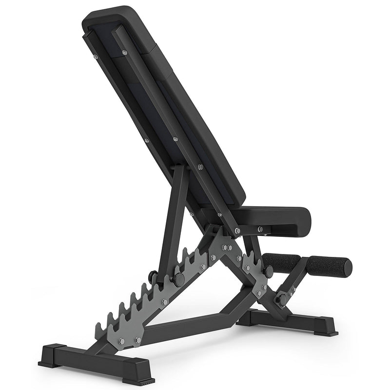 Semi-Pro Dobbelt-justerbar skråbænk træningsbænk gym4all