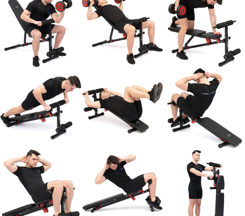 Sammenfoldelig multi bænk gym4all