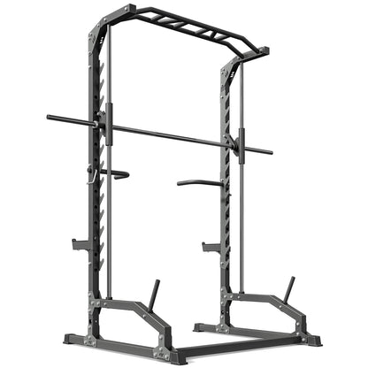 Smith Machine Half Rack Pull up Bar Dips