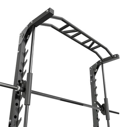 Smith Machine Half Rack Pull up Bar Dips