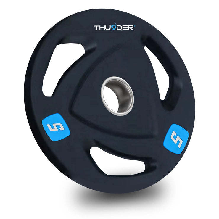 Olympisk vægtsæt med Håndtag 5kg 51mm gym4all