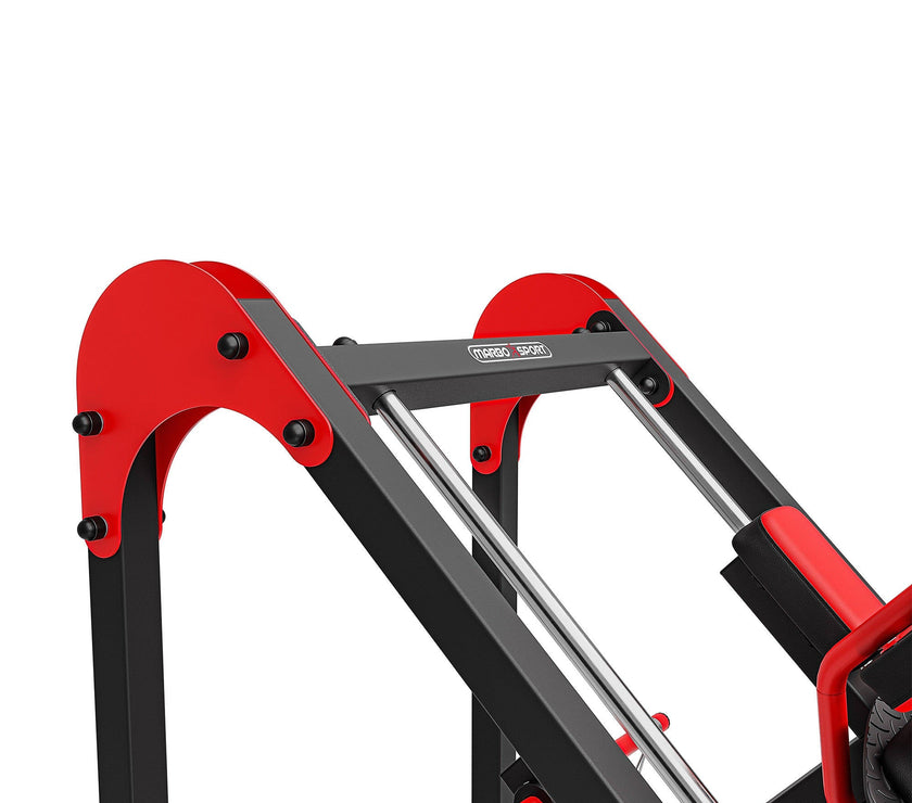 Ben Press & Hack Squat Maskine 2-i-1 – Professionel Træningsmaskine til Ben gym4all