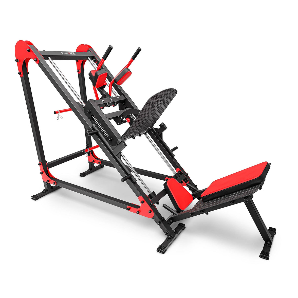 Ben Press & Hack Squat Maskine 2-i-1 – Professionel Træningsmaskine til Ben gym4all