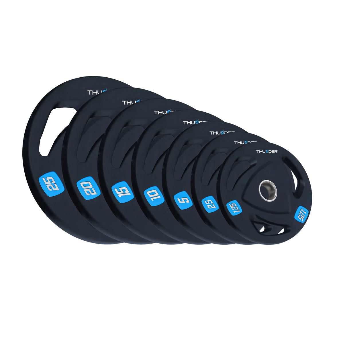 Olympisk vægtsæt med Håndtag 5kg 51mm gym4all