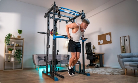 Squat Rack Smith Dips Cable Tower TH gym4all