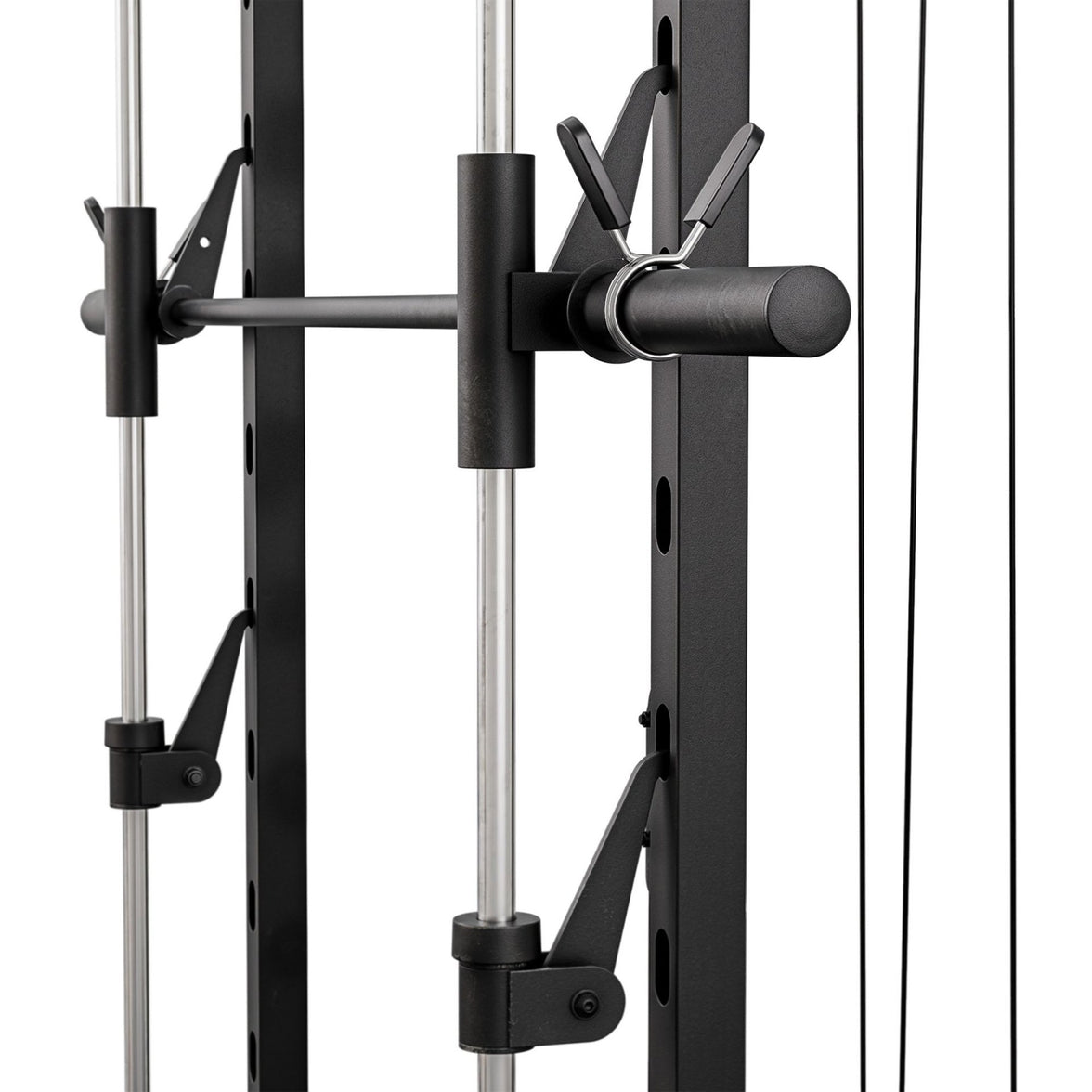 Power Rack HS-2090K – Smith Machine, Pull-Up Bar og Cable Tower