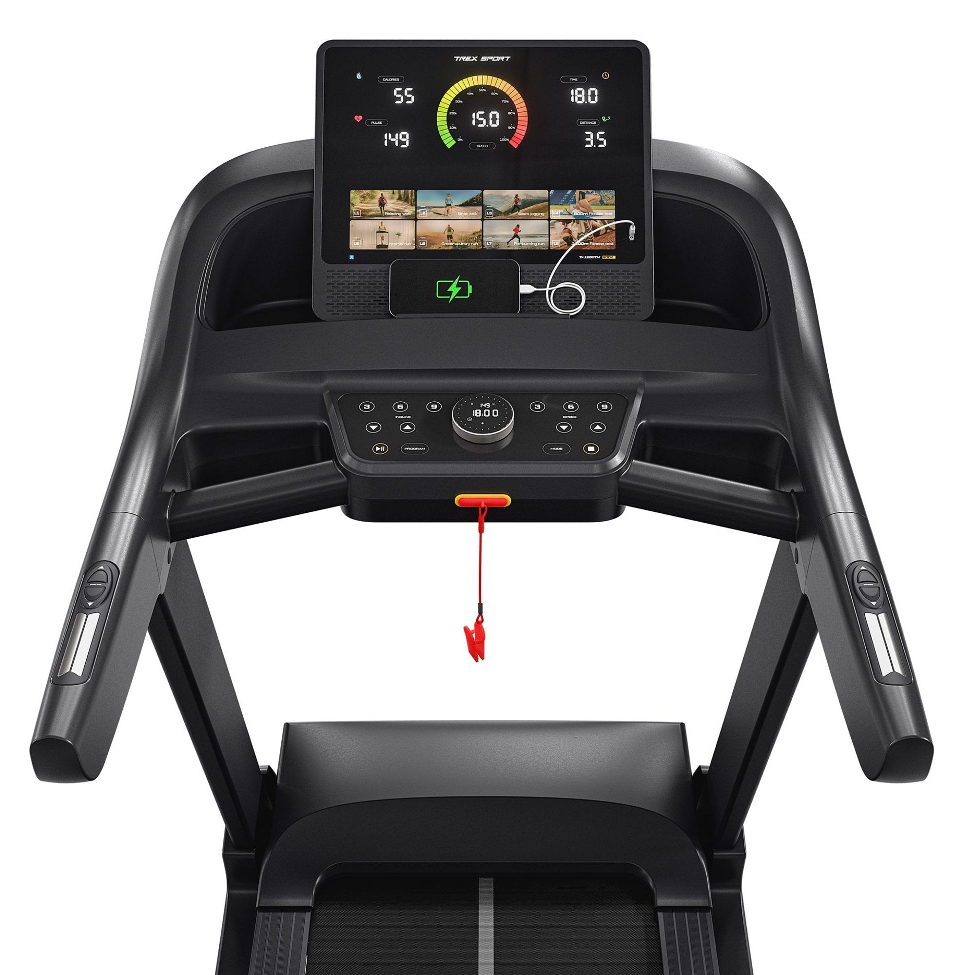 ROOK TX-1200TM Foldbart El. Løbebånd – 3 HK & 20 km/t