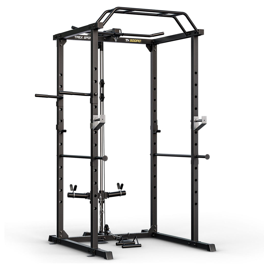 Squat Rack TX-500PC – Multifunktionel Træningsklatring til Hjemmegym