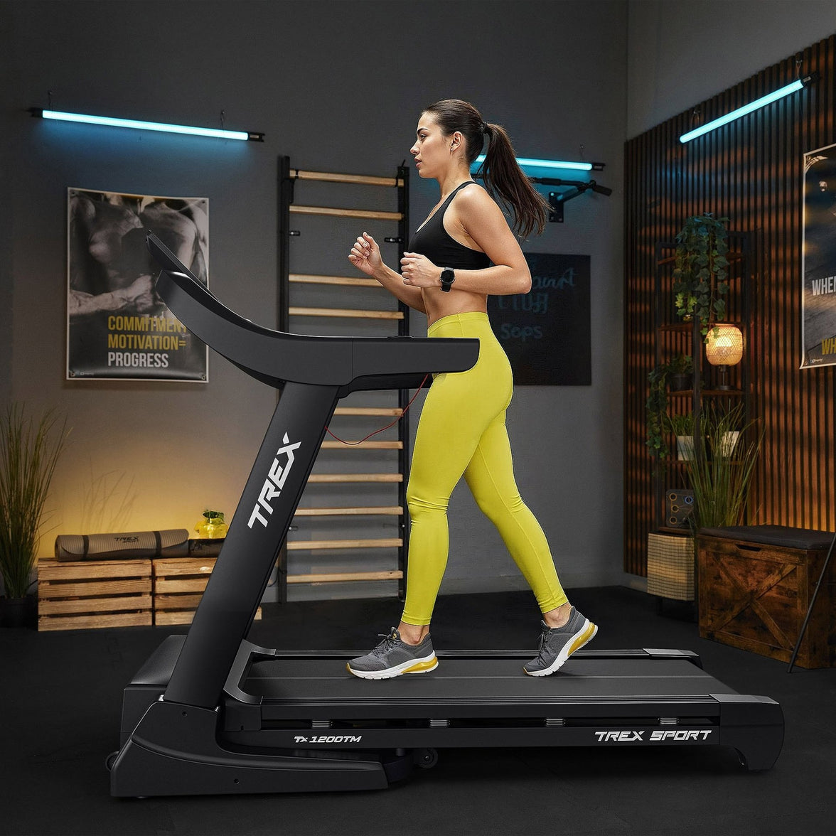 ROOK TX-1200TM Foldbart El. Løbebånd – 3 HK & 20 km/t