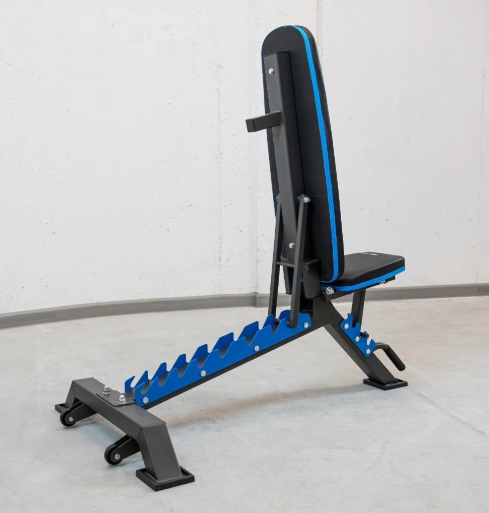 GRYND Justerbar Træningsbænk THUNDER - 8 Positioner